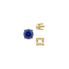 Four Prong Round Standard Settings in 14K Gold (2.50 mm - 8.00 mm)