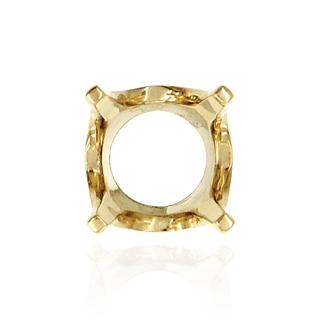 Four Prong Round Standard Settings in 18K Gold (1.00 mm - 8.00 mm)