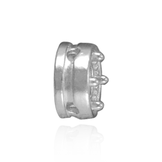 Round Fancy Heavy Sliders in Sterling Silver (3.60 mm - 7.25 mm)