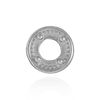 Round Fancy Heavy Sliders in Sterling Silver (3.60 mm - 7.25 mm)