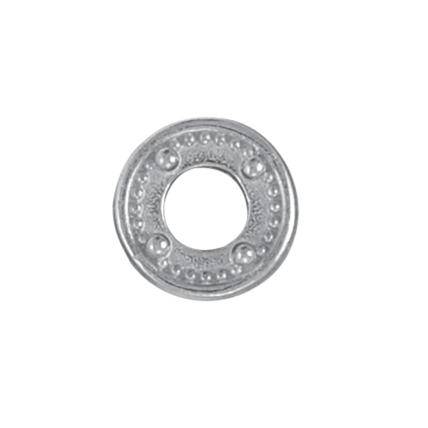 Round Fancy Heavy Sliders in Sterling Silver (3.60 mm - 7.25 mm)