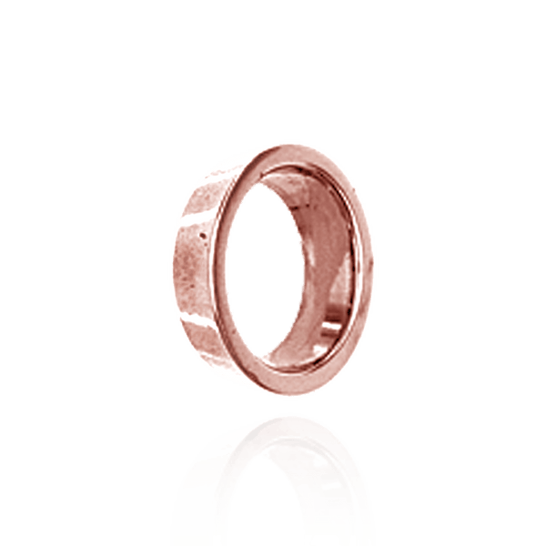 Round Tapered Tube Bezels in 14K Gold (1.00 mm - 8.00 mm)