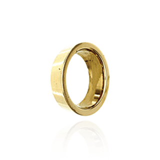 Round Tapered Tube Bezels in 18K Gold (1.30 mm - 8.00 mm)