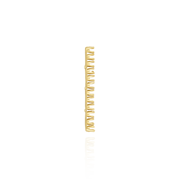 Strip Settings with 4 Prongs for 12 Round Stones (12 x 1.00 mm - 12 x 3.00 mm)