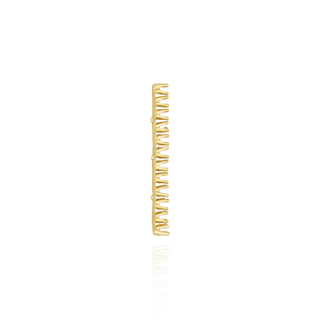 Strip Settings with 4 Prongs for 12 Round Stones (12 x 1.00 mm - 12 x 3.00 mm)