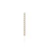 Strip Settings with 4 Prongs for 12 Round Stones (12 x 1.00 mm - 12 x 3.00 mm)