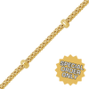 Special Order Only: Bulk / Spooled Stud (Satellite) Birdcage Chain in 14K Gold