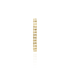 Strip Settings with 4 Prong Basket for 12 Round Stones (12 x 1.75 mm - 12 x 2.50 mm)