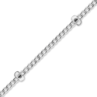 Assorted Fancy Bead Chain Collection - Sterling Silver