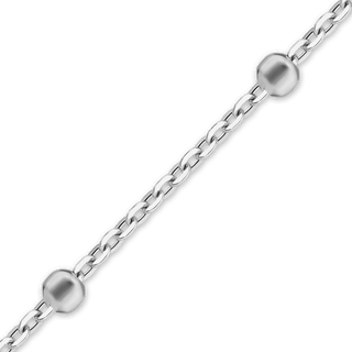 Bulk / Spooled Rolo Stud (Satellite) Chain in Sterling Silver (1.30 mm)