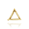 V-End Triangle Shape Settings With Airline in 14K Gold (3.00 mm - 14.00 mm)
