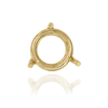 Three Prong Round Wire Basket Settings in 18K Gold (1.30 mm - 8.00 mm)