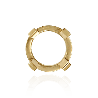 Four Prong Round Low Base Settings in 14K Gold (2.00 mm - 8.00 mm)