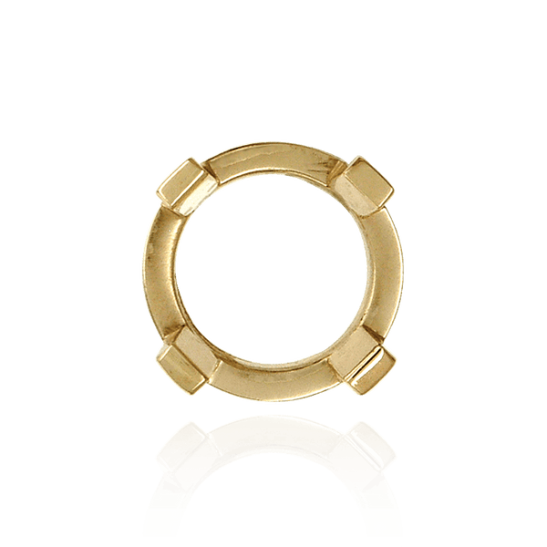 Four Prong Round Low Base Settings in 14K Gold (2.00 mm - 8.00 mm)