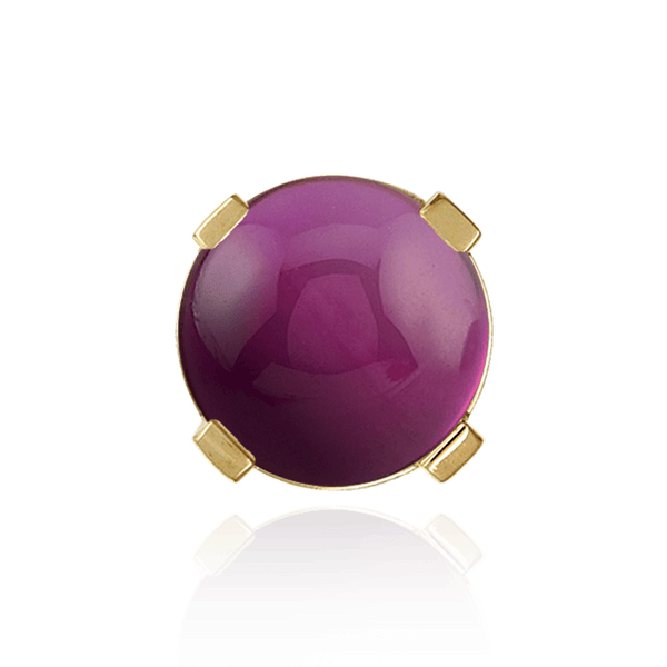 Four Prong Round Low Base Settings in 14K Gold (2.00 mm - 8.00 mm)