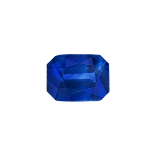 Emerald Shape Sapphire - September Birthstones