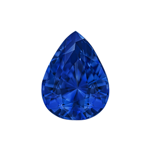 Pear Shape Sapphire - September Birthstones