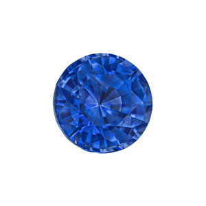 Round Sapphire - September Birthstones