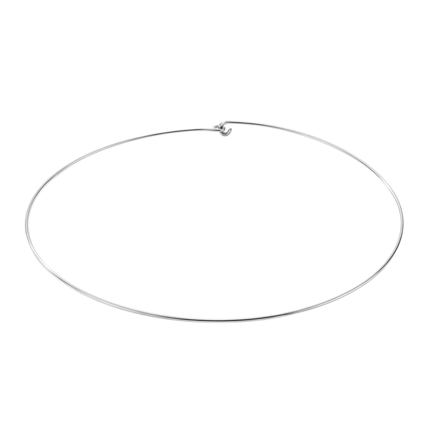 Plain Wire Choker in 14K Gold