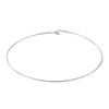 Plain Wire Choker in 14K Gold