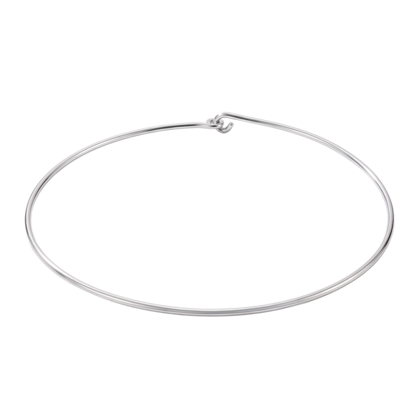 Plain Wire Choker in 14K Gold