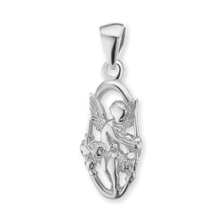 Sterling Silver Angel Pendant (25 x 9 mm - 43 x 18 mm)