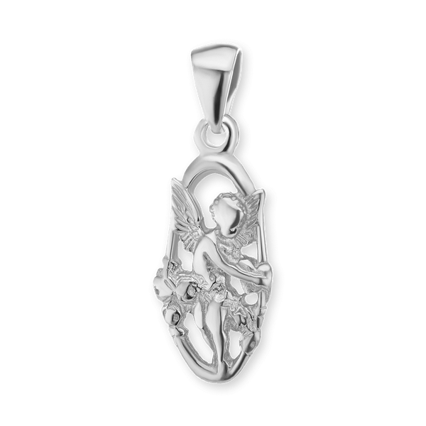 Sterling Silver Angel Pendant (25 x 9 mm - 43 x 18 mm)