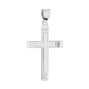 Sterling Silver Classic Cross Pendant (38 x 19 mm)