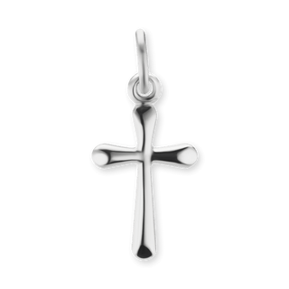 Sterling Silver Passion Cross Pendant (19 x 9 mm)