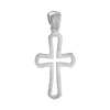 Sterling Silver Openwork Cross Pendant (35 x 18 mm)