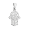 Sterling Silver Hamsa Pendant (19 x 11 mm)