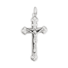 Sterling Silver Trefoil Crucifix Pendant (46 x 24 mm)