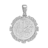 Sterling Silver Allah Muhammad Pendant (38 x 30 mm)
