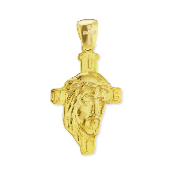 Sterling Silver Jesus Christ Pendant and Medallions (34 x 18 mm)