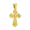 Sterling Silver Trefoil Crucifix Pendant (26 x 13 mm)