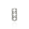 Strip Settings for 3 Round Stones (13.50 x 4.80 mm - 14.60 x 6.00 mm)