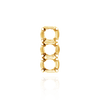 Strip Settings for 3 Round Stones (13.50 x 4.80 mm - 14.60 x 6.00 mm)