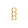 Strip Settings for 3 Round Stones (13.50 x 4.80 mm - 14.60 x 6.00 mm)
