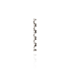 Strip Settings for 5 Round Stones (21.70 x 5.00 mm - 24.40 x 6.20 mm)