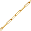 Bulk / Spooled Paperclip Cable Chain in 14K & 18K Yellow Gold (1.70 mm - 7.80 mm)