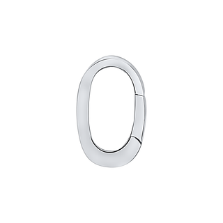 Oval Open In Chain Connectors / Charm Hangers / Carabiners (7.5 x 12 mm - 8.5 x 13.5 mm)