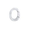 Oval Open In Chain Connectors / Charm Hangers / Carabiners (7.5 x 12 mm - 8.5 x 13.5 mm)