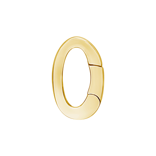 Oval Open In Chain Connectors / Charm Hangers / Carabiners (7.5 x 12 mm - 8.5 x 13.5 mm)