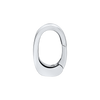 Oval Open In Chain Connectors / Charm Hangers / Carabiners (7.5 x 12 mm - 8.5 x 13.5 mm)