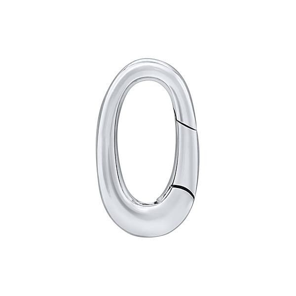 Oval Open In Chain Connectors / Charm Hangers / Carabiners (7.5 x 12 mm - 8.5 x 13.5 mm)