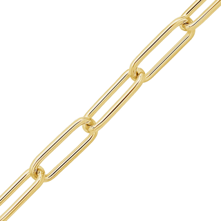 Bulk / Spooled Heavy Round Paperclip Chain in 14K Gold-Filled (5.00 mm - 9.00 mm)