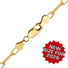 Finished Light Paperclip Necklace in 14K Gold-Filled (2.30 mm - 4.00 mm)