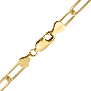 Finished Light Paperclip Necklace in 14K Gold-Filled (2.50 mm - 4.00 mm)