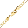 Finished Alternating Light Paperclip & Cable Bracelet in 14K Gold-Filled (4.00 mm)