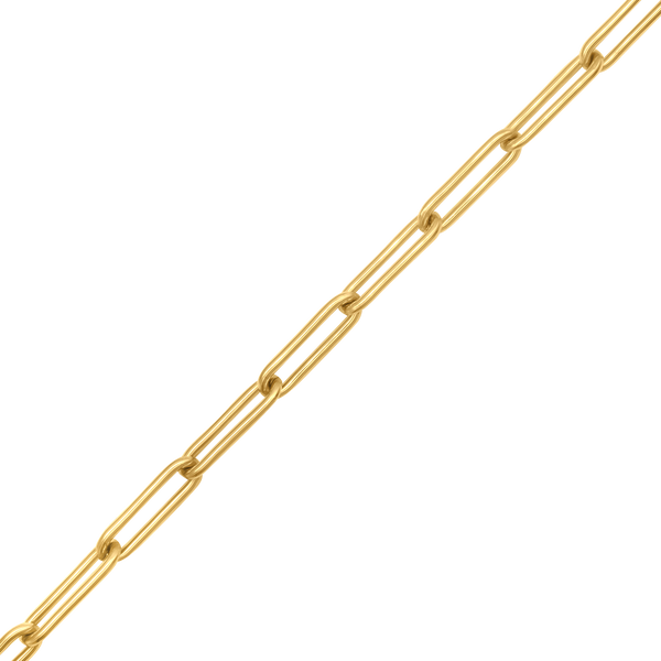 Bulk / Spooled Paperclip Cable Chain in 14K Gold-Filled (2.50 mm- 4.00 mm)